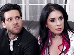 Shameless Couple Boffing With Small-titted Babysitter - Gina Valentina And Joanna Angel