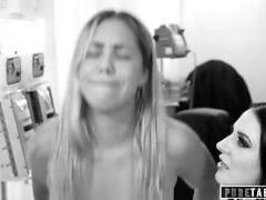 Leie, Grosse titten, Blondine, Schwanz, Behaart, Milf, Orgasmus, Spielzeuge