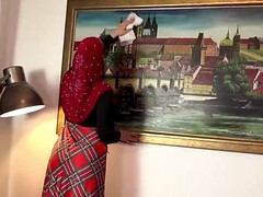 アナル, ぽっちゃり, デカ尻, デカパイ, イく瞬間, 赤毛