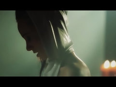 69, フェラチオ, カップル, 中出し, グローブ, キス, 天然, スカートのぞき