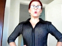 Horny cougar unthinkable porn video