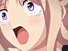 デカパイ, フェラチオ, 中出し, フォアサム, グループ, 手コキする, 三人, オッパイの