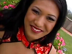 18 años, Anal, Culo grande, Verga grande, Morena, Estilo perrito, Interracial, Adolescente