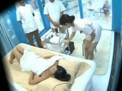 Asiatisch, Schwanz, Japanische massage, Titten