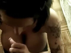 Leie, Grosse titten, Blasen, Vollbusig, Spermaladung, Selbstgemacht, Orgasmus, Pov