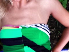 フェラチオ, ヨーロピアン, キス, お金, 天然, アウトドア, 現実, セルビア人