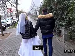 Beauté, Sucer une bite, Couple, Russe, Séduite, Rasée, Adolescente, Nénés