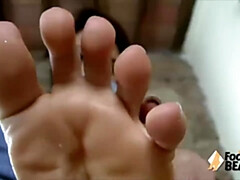 Pieds, Fétiche, Fétiche des pieds, Hd, Italienne, Pov, Chaussettes, Solo