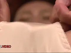 Maya Katos seductive appeal lures you into her perfect Japanese blowjob session