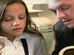 In den arsch, Arsch, Blondine, Blasen, Klassisch, Spermaladung, Schulmädchen, Vintage