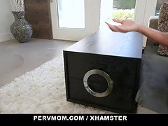 Schlafzimmer, Geschnappt, Handjob, Hd, Muschi, Stiefmutter