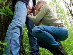 Sucer une bite, Léchez, De plein air, Public, Adolescente