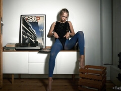 Блондинки, Хд, Мастурбация, Крошечные, Соло, Сиськи