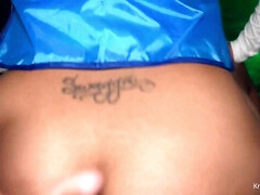 お尻, ぽっちゃり, デカ尻, デカパイ, フェラチオ, ハードコア, 自家製, オマンコ