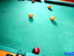 Sexy young brunette Olga loves having a big cock in her ass