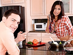 デカ尻, デカチン, 茶髪の, バック, 自然山雀, 剃毛, ティーン, オッパイの