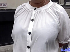 Asian milf Celine gets her ass fucked at the hotel where she works