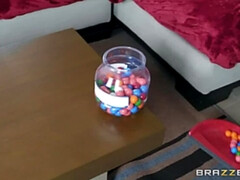 アナル, デカ尻, デカパイ, 中出し, バック, ラティーナ, オイル, ピアス