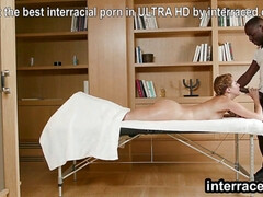 Africain, Anal, Grosse bite, Noire, Noir ébène, Hd, Interracial, Massage