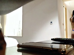 Enthousiasteling, Aziatisch, Grote mammen, Indonesisch, Tieten likken