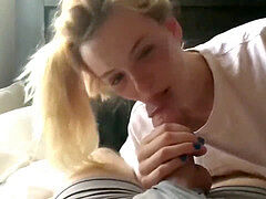 素人, デカチン, フェラチオ, 口内発射, 自家製, ティーン