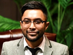 アナル, バイセクシャル, フェラチオ, ドレス, 手コキする, ヒール, ショートヘア, タトゥー