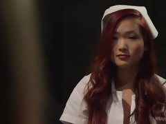 Anal, Bondage, Face assise, Doigter, Lesbienne, Chatte, Esclave, Gicler