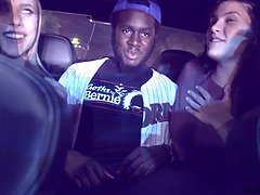 Grosser schwanz, Blondine, Blasen, Hochschule, Kehlenfick, Hd, Realität, Titten