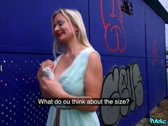 Blond Hair Lady Banged Behind Train Station 1 - Public Agent