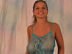 Chica, Tetas grandes, Solo, Tetas