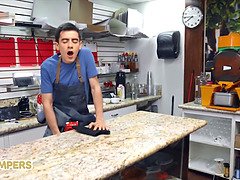 Curvy Milfs Dana Dearmond & Layton Benton Sharing Big Cock In a FFM Threesome