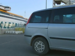 Grote mammen, Blond, Pijpbeurt, Rondborstig, Hardcore, Buiten, Openbaar, Trio