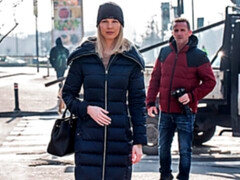 Blonde, Sucer une bite, En levrette, Léchez, Chatte, Chaussures, Dénudage, Adolescente