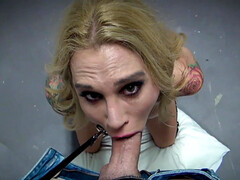 Бондаж, Доминирование, Ласковые ручки, Кожа, Нейлон, Крошечные, От первого лица, Тату