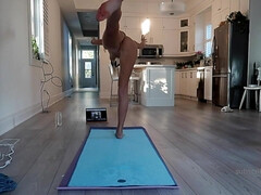 素人, お尻, ブロンド, 女, 自家製, オマンコ, 一人