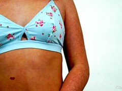 Frisky Freckled Teen