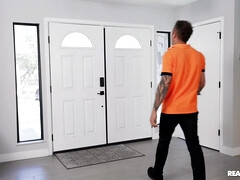 Amerikanisch, Grosse titten, Blondine, Muschi, Rasiert, Abendanzug, Eng, Titten