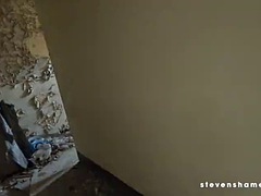 Enthousiasteling, Grote mammen, Blond, Harig, Hardcore, Buiten, Realiteit, Tiener