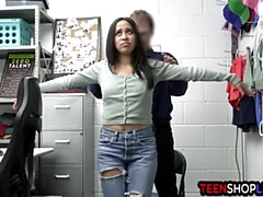 Hot Latina Teen Dania Vega Fucked Hard By Cop After Stealing Watch