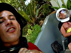 アナル, デカチン, デカパイ, フェラチオ, イく瞬間, ダブル開発, グループ, オッパイの