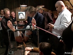 Bondage discipline sadomasochisme, Blond, Gebondenheid, Dominatie, Fetisj, Hardcore, Vernedering, Slaaf