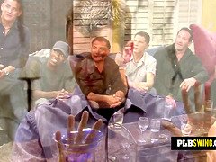 Enthousiasteling, Kont, Blond, Oudere vrouw, Hd, Naakt, Orgie, Swinger