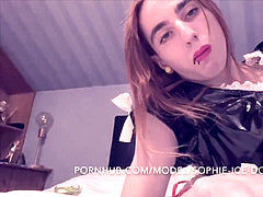 素人, アナル, 食べ物, フランス人, ゴム, メイド, 奴隷