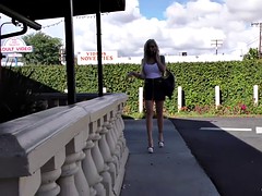 デカチン, 異人種間, フェラする