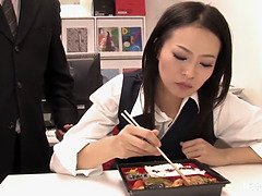 アジア人, フェラチオ, カワイイ, 足, 足フェチ, Hd, 日本人, オフィス