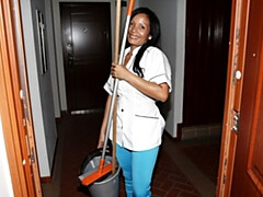 デカ尻, デカチン, デカパイ, フェラチオ, 茶髪の, バック, ラティーナ, 淫乱熟女