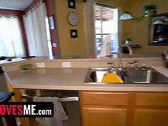 Spermaladung, Schwanz, Riesenschwanz, Lecken, Pov, Taboo, Spielzeuge, Vibrator