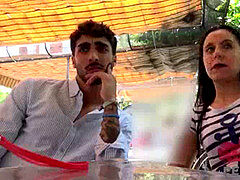 フェラチオ, 茶髪の, ヨーロピアン, 自家製, 下着, 公共, 現実, スペイン人