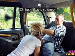 Driver's Tight Body Covered in Cum