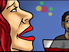 PAWG Red Haired Milf uses her big ass for her black step son